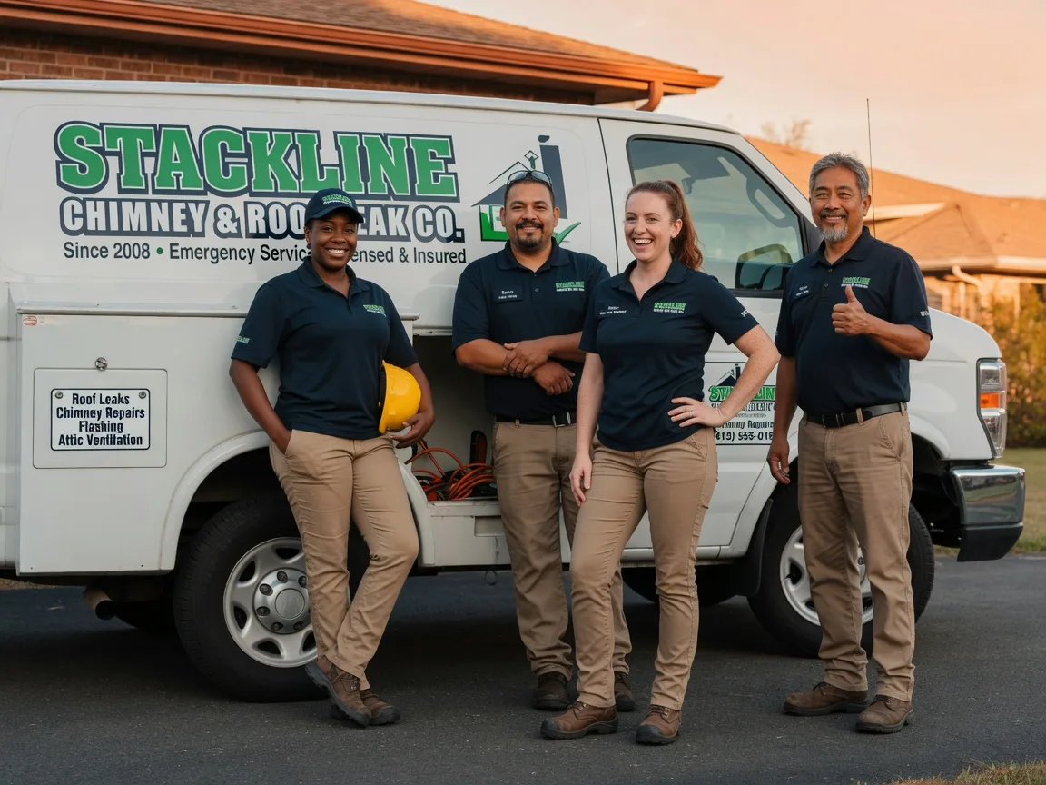 Chimney flashing repair company in Burchard, NE